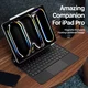 Dux Ducis iPad Pro 13 (2024/2025) Magnetische Toetsenbord Hoes afbeelding 10