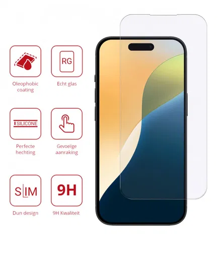 Rosso Apple iPhone 16 Pro Max 9H Tempered Glass Screen Protector afbeelding 2