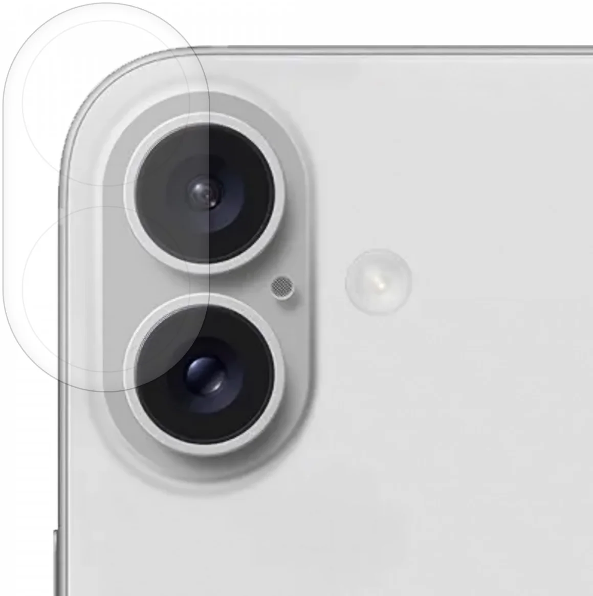 Rosso Apple iPhone 16 / 16 Plus Camera Lens Protector Transparant afbeelding 11