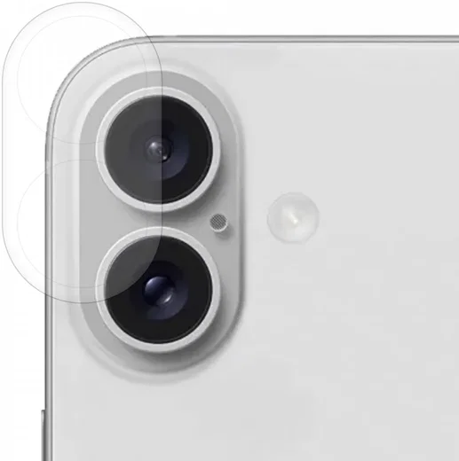 Rosso Apple iPhone 16 / 16 Plus Camera Lens Protector Transparant afbeelding 11