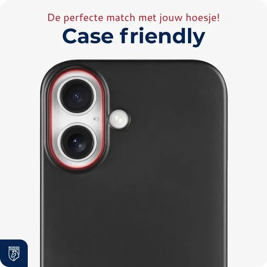 Rosso Apple iPhone 16 / 16 Plus Camera Lens Protector Transparant afbeelding 6