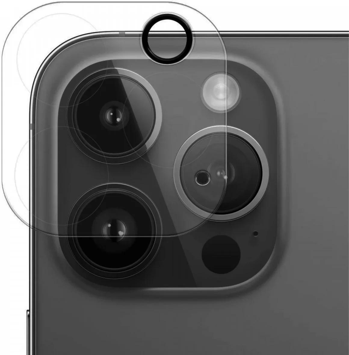 Rosso Apple iPhone 16 Pro / 16 Pro Max Camera Lens Protector Transparant afbeelding 1