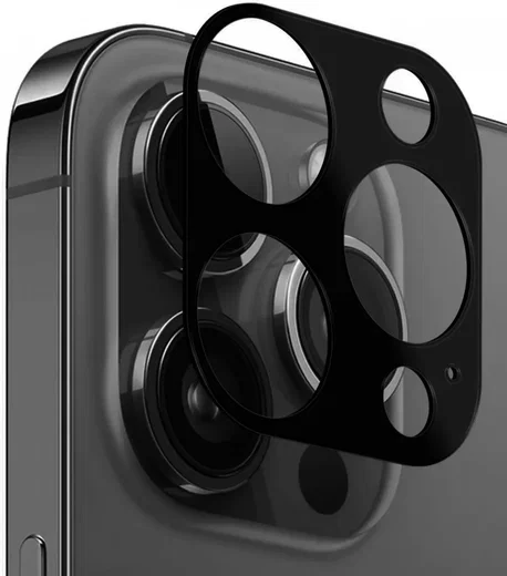 Rosso Apple iPhone 16 Pro / 16 Pro Max Camera Lens Protector Zwart afbeelding 11