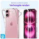 Apple iPhone 16 Hoesje Dun TPU Back Cover Transparant afbeelding 5