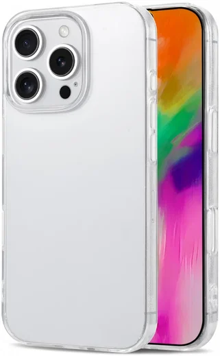 Apple iPhone 16 Pro Hoesje Dun TPU Back Cover Transparant afbeelding 8