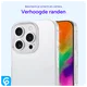 Apple iPhone 16 Pro Hoesje Dun TPU Back Cover Transparant afbeelding 5