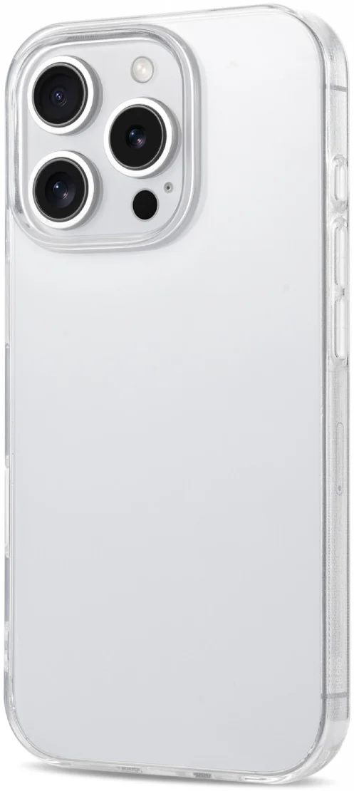 Apple iPhone 16 Pro Hoesje Dun TPU Back Cover Transparant afbeelding 9