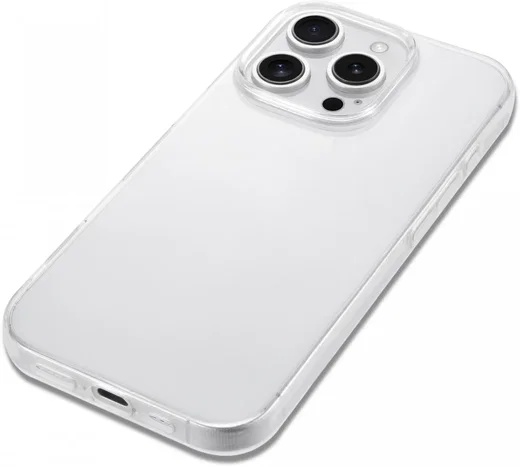 Apple iPhone 16 Pro Hoesje Dun TPU Back Cover Transparant afbeelding 13