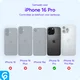 Apple iPhone 16 Pro Hoesje Dun TPU Back Cover Transparant afbeelding 4