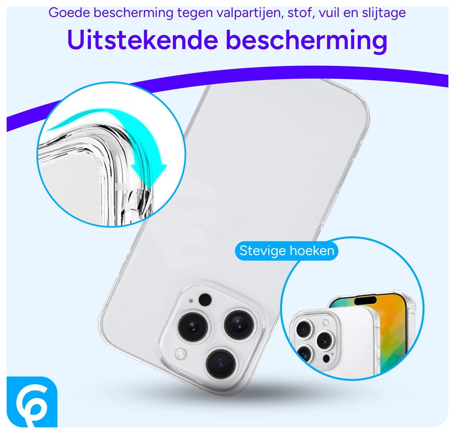 Apple iPhone 16 Pro Max Hoesje Dun TPU Back Cover Transparant afbeelding 8