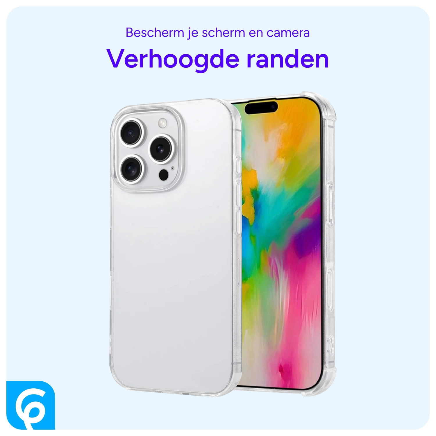 Apple iPhone 16 Pro Max Hoesje Dun TPU Back Cover Transparant afbeelding 5