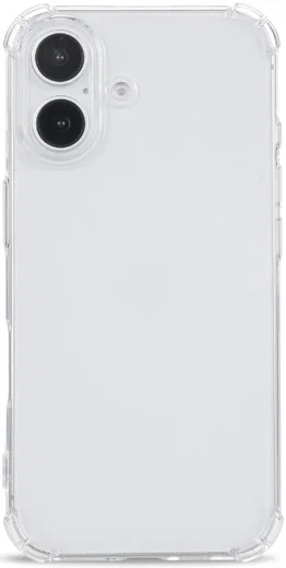 Apple iPhone 16 Plus Hoesje Schokbestendig en Dun TPU Back Cover Transparant afbeelding 16