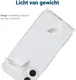 Apple iPhone 16 Plus Hoesje Schokbestendig en Dun TPU Back Cover Transparant afbeelding 7