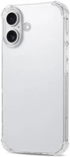 Apple iPhone 16 Plus Hoesje Schokbestendig en Dun TPU Back Cover Transparant afbeelding 15