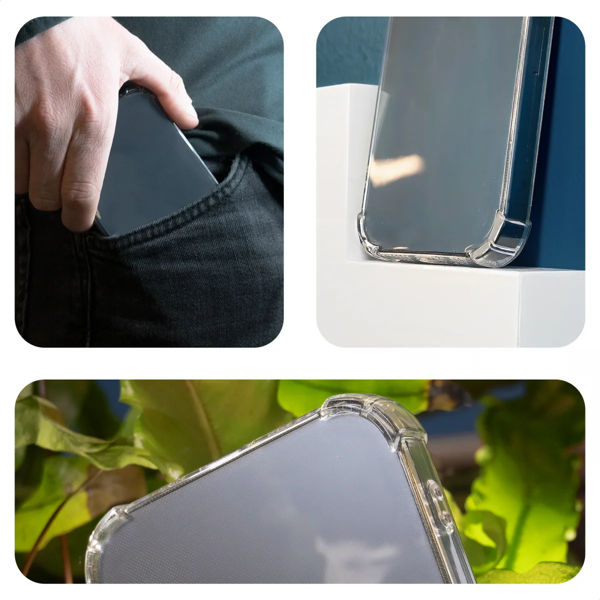 Apple iPhone 16 Pro Hoesje Schokbestendig en Dun TPU Back Cover Transparant afbeelding 12