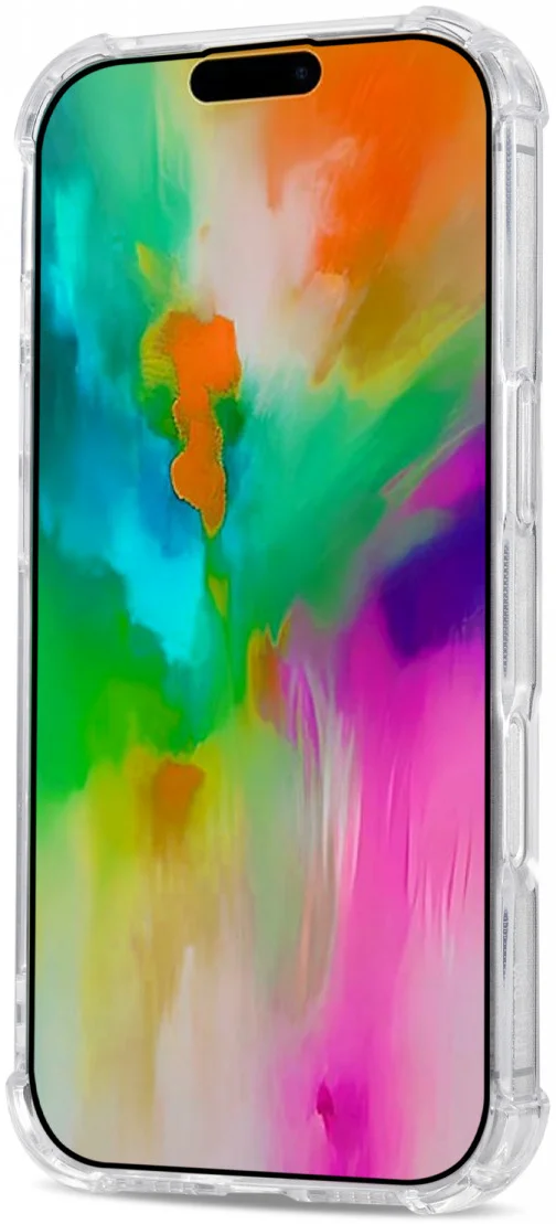 Apple iPhone 16 Pro Hoesje Schokbestendig en Dun TPU Back Cover Transparant afbeelding 14