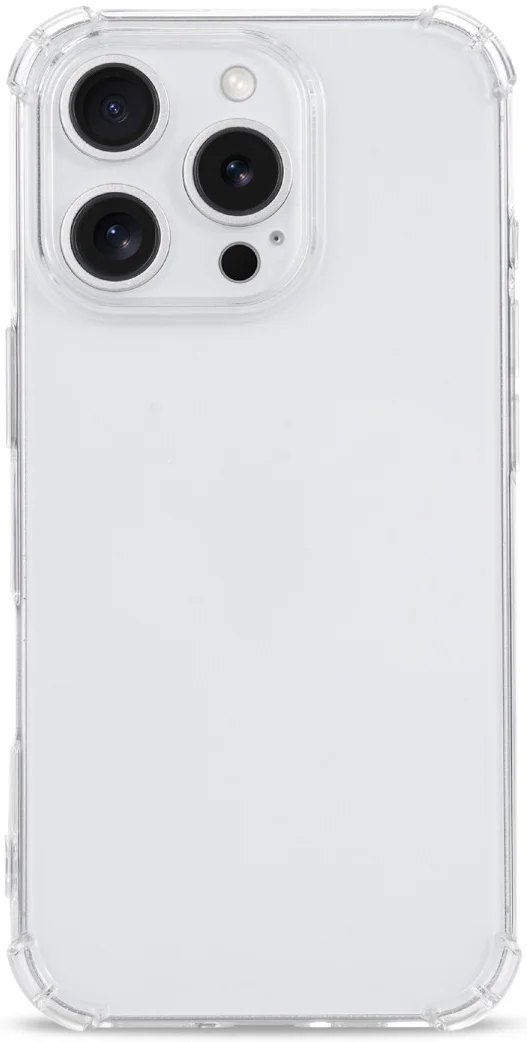 Apple iPhone 16 Pro Hoesje Schokbestendig en Dun TPU Back Cover Transparant afbeelding 15