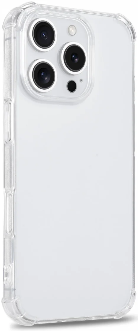 Apple iPhone 16 Pro Hoesje Schokbestendig en Dun TPU Back Cover Transparant afbeelding 16