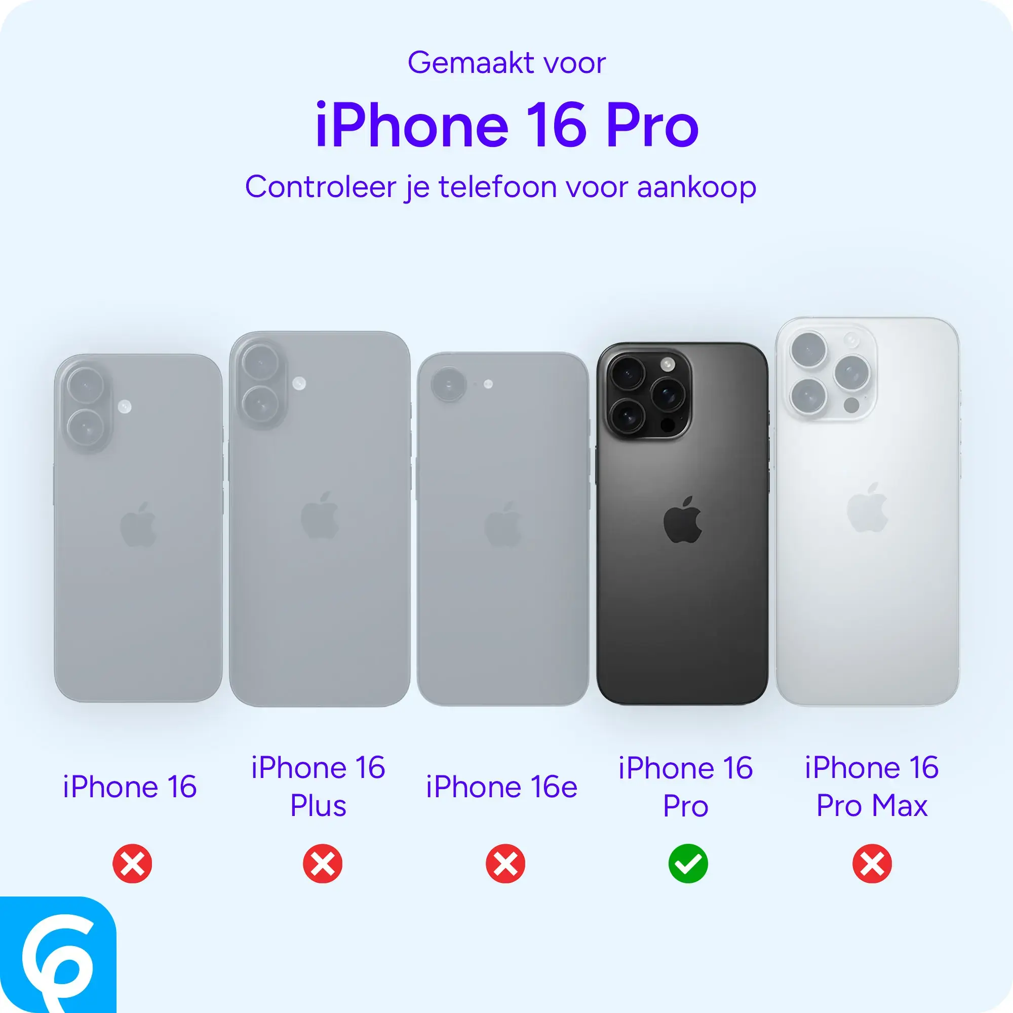 Apple iPhone 16 Pro Hoesje Schokbestendig en Dun TPU Back Cover Transparant afbeelding 5