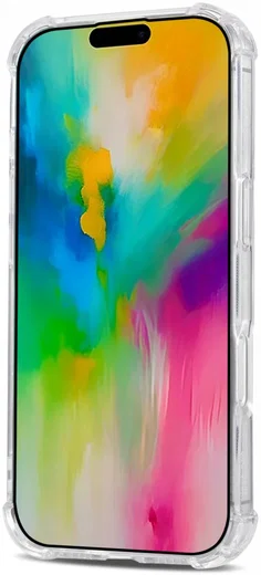 Apple iPhone 16 Pro Max Hoesje Schokbestendig en Dun TPU Back Cover Transparant afbeelding 4