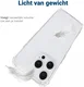 Apple iPhone 16 Pro Max Hoesje Schokbestendig en Dun TPU Back Cover Transparant afbeelding 9