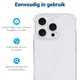 Apple iPhone 16 Pro Max Hoesje Schokbestendig en Dun TPU Back Cover Transparant afbeelding 10
