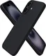Apple iPhone 16 Hoesje Dun TPU Back Cover Matte Zwart afbeelding 8