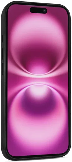 Apple iPhone 16 Plus Hoesje Dun TPU Back Cover Matte Zwart afbeelding 6