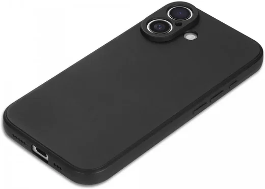 Apple iPhone 16 Plus Hoesje Dun TPU Back Cover Matte Zwart afbeelding 8