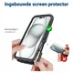 Apple iPhone 16 Plus Hoesje Full Protect 360° Cover Hybride Zwart afbeelding 5