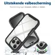 Apple iPhone 16 Pro Max Hoesje Full Protect 360° Cover Hybride Zwart afbeelding 4