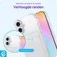 Apple iPhone 16 Hoesje Dun TPU met Pasjeshouder Back Cover Transparant afbeelding 5
