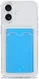 Apple iPhone 16 Hoesje Dun TPU met Pasjeshouder Back Cover Transparant afbeelding 9
