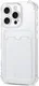 Apple iPhone 16 Pro Hoesje Dun TPU met Pasjeshouder Back Cover Transparant afbeelding 10
