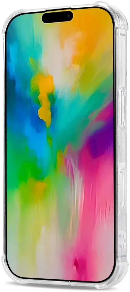 Apple iPhone 16 Pro Hoesje Dun TPU met Pasjeshouder Back Cover Transparant afbeelding 13