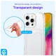 Apple iPhone 16 Pro Hoesje Dun TPU met Pasjeshouder Back Cover Transparant afbeelding 5