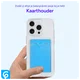 Apple iPhone 16 Pro Hoesje Dun TPU met Pasjeshouder Back Cover Transparant afbeelding 6