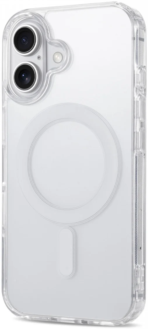 Apple iPhone 16 Hoesje met MagSafe Dun TPU Back Cover Transparant afbeelding 9