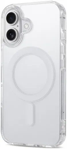 Apple iPhone 16 Hoesje met MagSafe Dun TPU Back Cover Transparant afbeelding 9