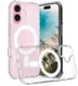 Apple iPhone 16 Plus Hoesje MagSafe Dun TPU Back Cover Transparant afbeelding 2