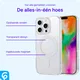 Apple iPhone 16 Pro Hoesje met MagSafe Dun TPU Back Cover Transparant afbeelding 4