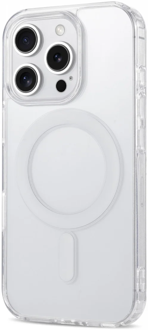 Apple iPhone 16 Pro Hoesje met MagSafe Dun TPU Back Cover Transparant afbeelding 11