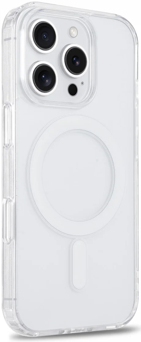 Apple iPhone 16 Pro Hoesje met MagSafe Dun TPU Back Cover Transparant afbeelding 12