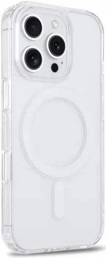 Apple iPhone 16 Pro Hoesje met MagSafe Dun TPU Back Cover Transparant afbeelding 12