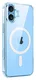 Apple iPhone 16 MagSafe Hoesje Schokbestendig en Dun TPU Transparant afbeelding 1