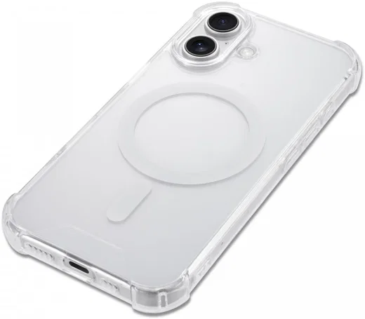 Apple iPhone 16 Plus MagSafe Hoesje Schokbestendig en Dun TPU Transparant afbeelding 18