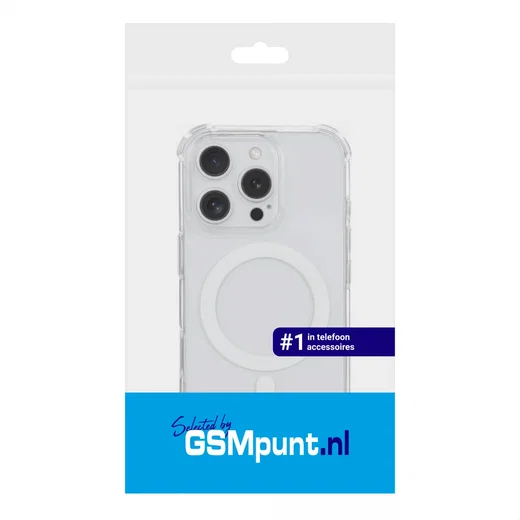 Apple iPhone 16 Pro MagSafe Hoesje Schokbestendig en Dun TPU Transparant afbeelding 19