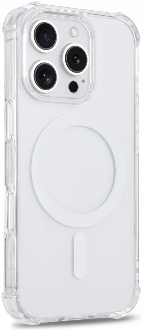 Apple iPhone 16 Pro MagSafe Hoesje Schokbestendig en Dun TPU Transparant afbeelding 17