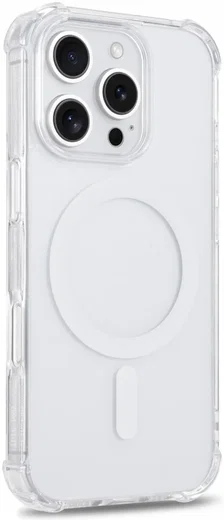 Apple iPhone 16 Pro MagSafe Hoesje Schokbestendig en Dun TPU Transparant afbeelding 17