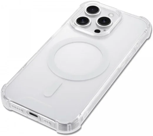 Apple iPhone 16 Pro MagSafe Hoesje Schokbestendig en Dun TPU Transparant afbeelding 18